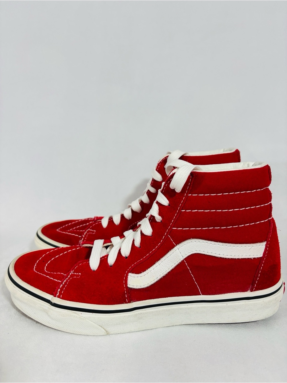 Vans Sk8-Hi High-Top Slate Sneakers Suede Canvas Men’s 6 Women’s 7.5 ** RARE